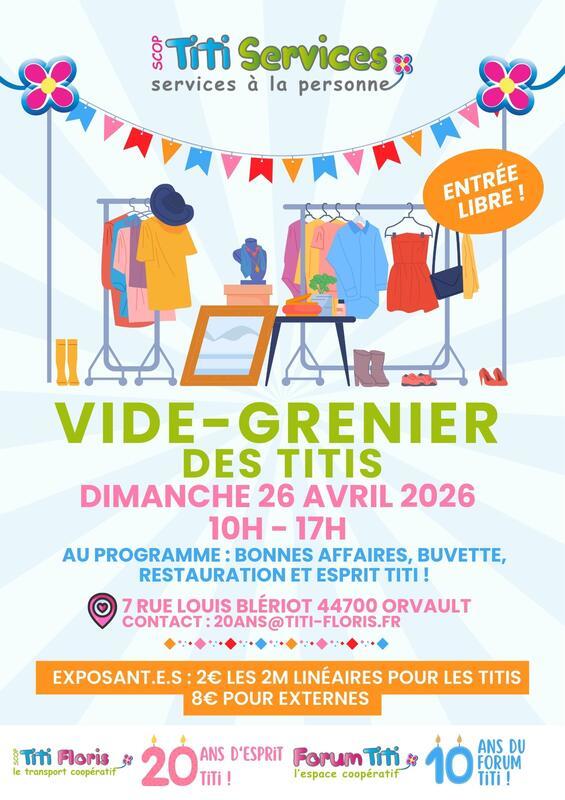 Vide grenier des titis