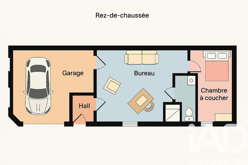 Maison de village - 94 m² - 4 pièces