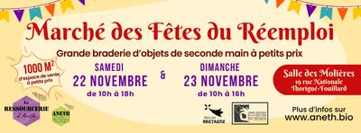 Braderie - marché des fêtes du réemploi