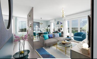 Appartement - 65 m² - 3 pièces