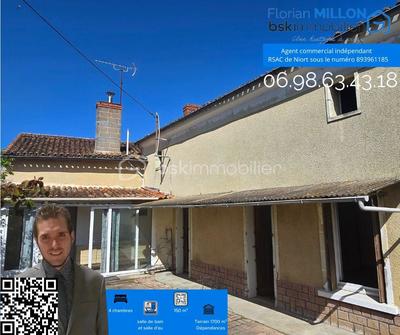 Fermette - 150 m² - 5 pièces