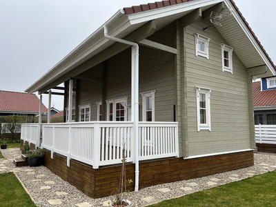 Maison de bois - 64 m² - 3 pièces