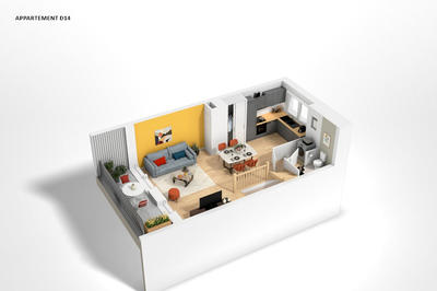 Maison - 80 m² - 4 pièces