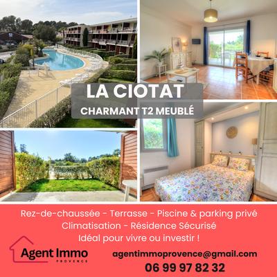 Appartement - 37 m² - 2 pièces