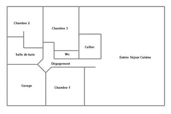 Pavillon - 99 m² - 4 pièces