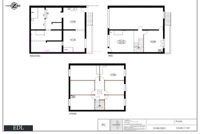 Local commercial - 200 m² - 6 pièces