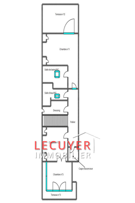 Appartement - 147 m² - 4 pièces