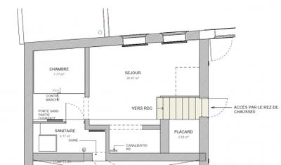 Appartement - 33 m² - 3 pièces