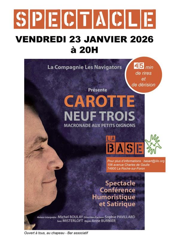 Carotte Neuf Trois Macronade aux petits oignons