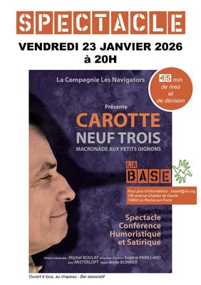 Carotte Neuf Trois Macronade aux petits oignons