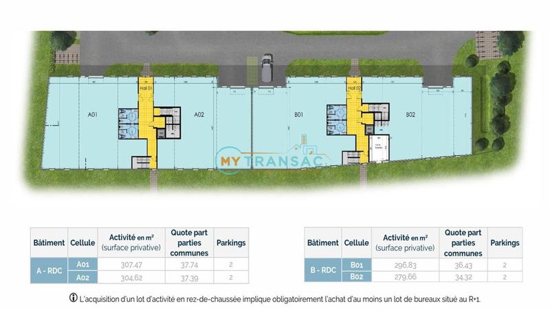 Local d'activités - 175 m²
