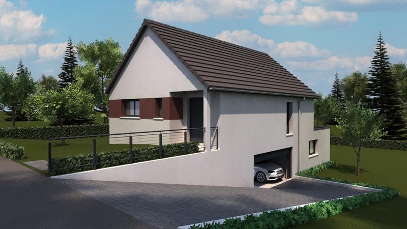 Maison contemporaine - 125 m² - 4 pièces