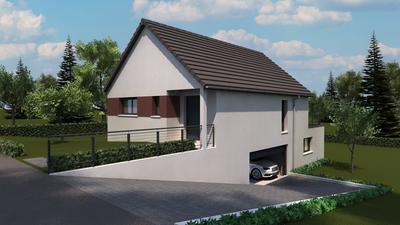 Maison contemporaine - 125 m² - 4 pièces
