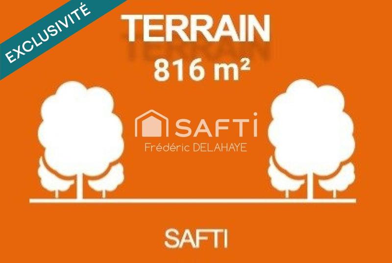 Terrain - 816 m²