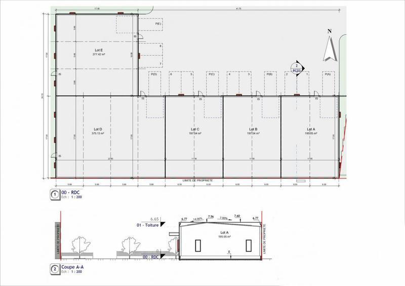 Local d'activité / Entrepôt - 95 m²