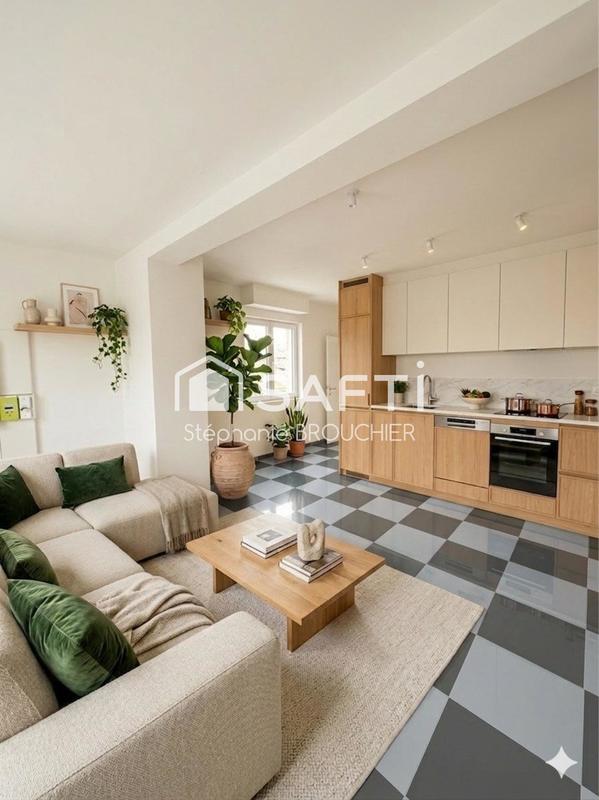 Appartement - 53 m² - 2 pièces