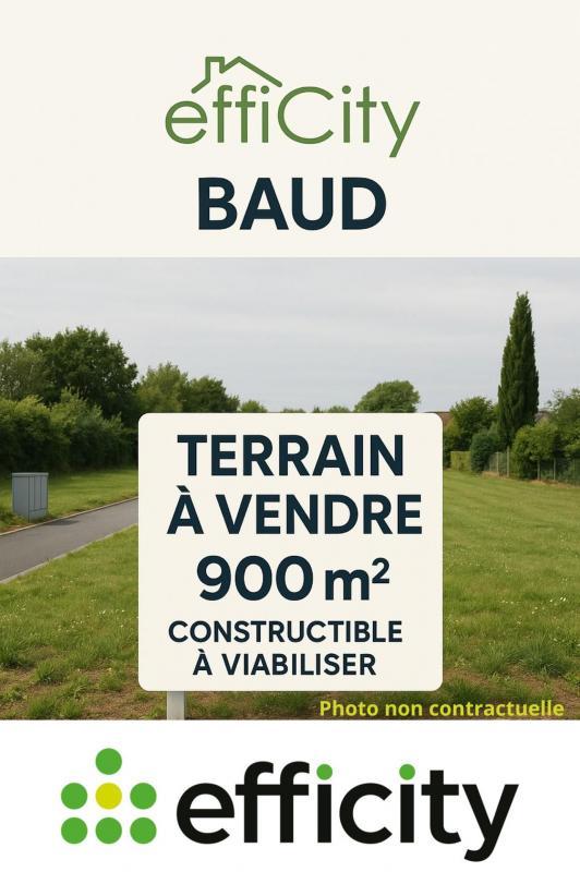 Terrain - 900 m²