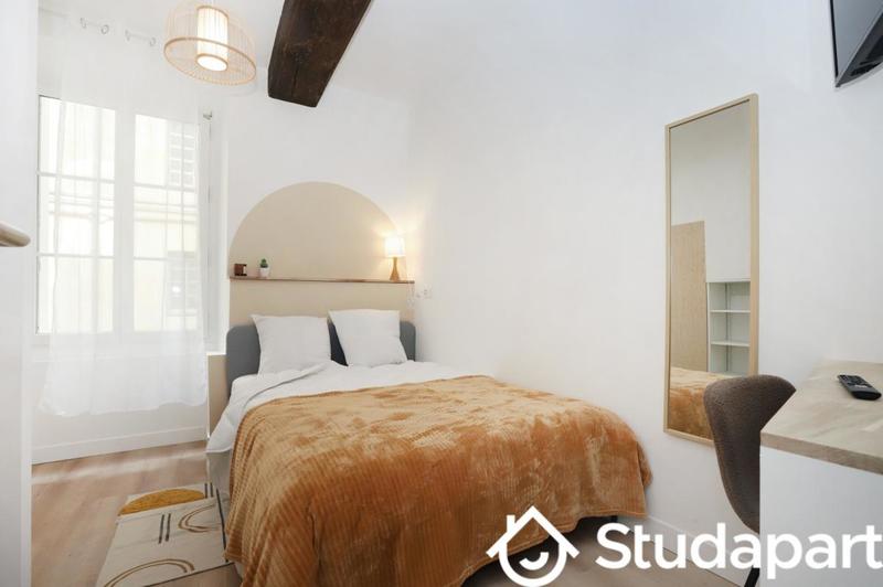 Chambre - 10 m² - 1 pièce