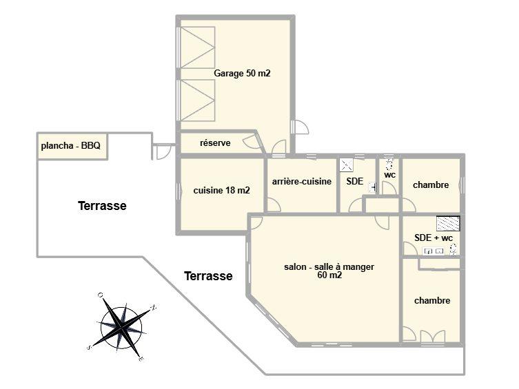 Maison contemporaine - 141 m² - 5 pièces