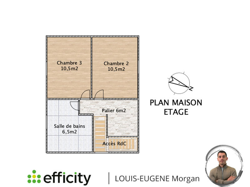 Maison bourgeoise - 92 m² - 5 pièces