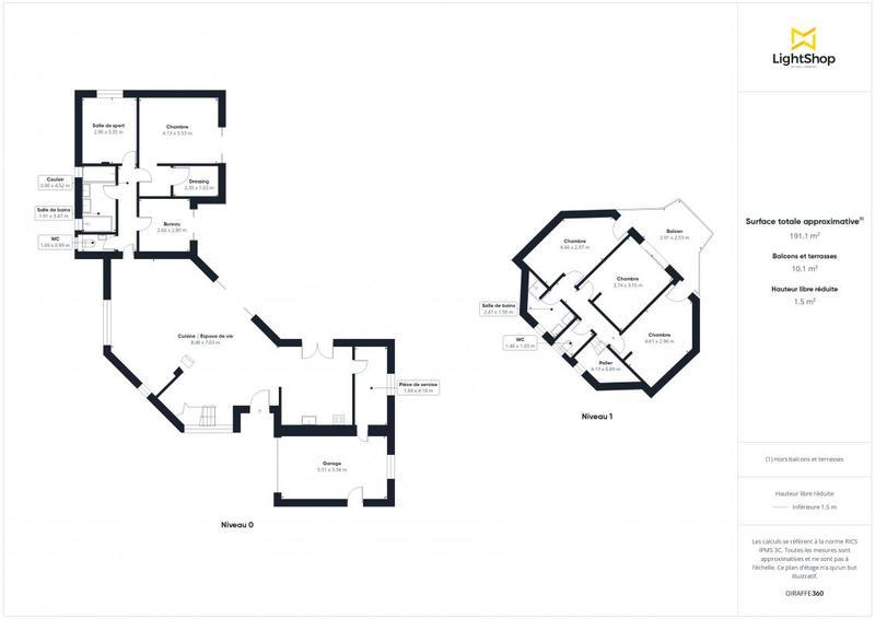 Maison - 170 m² - 6 pièces