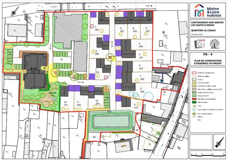 Terrain constructible - 561 m²