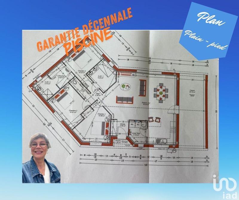 Maison - 100 m² - 5 pièces