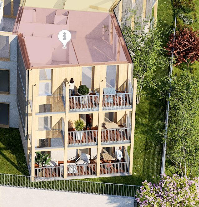 Appartement - 44 m² - 2 pièces