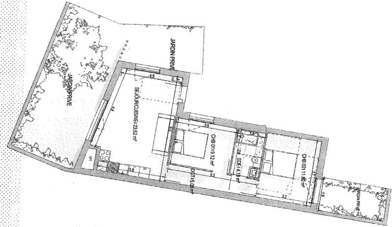 Appartement - 80 m² - 3 pièces