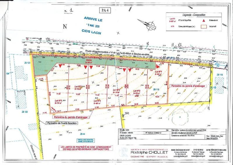 Terrain constructible - 636 m²