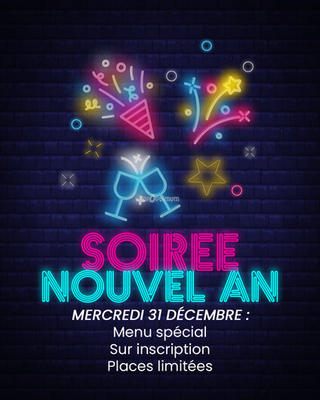 Soirée du Nouvel An 2026 - le 3310