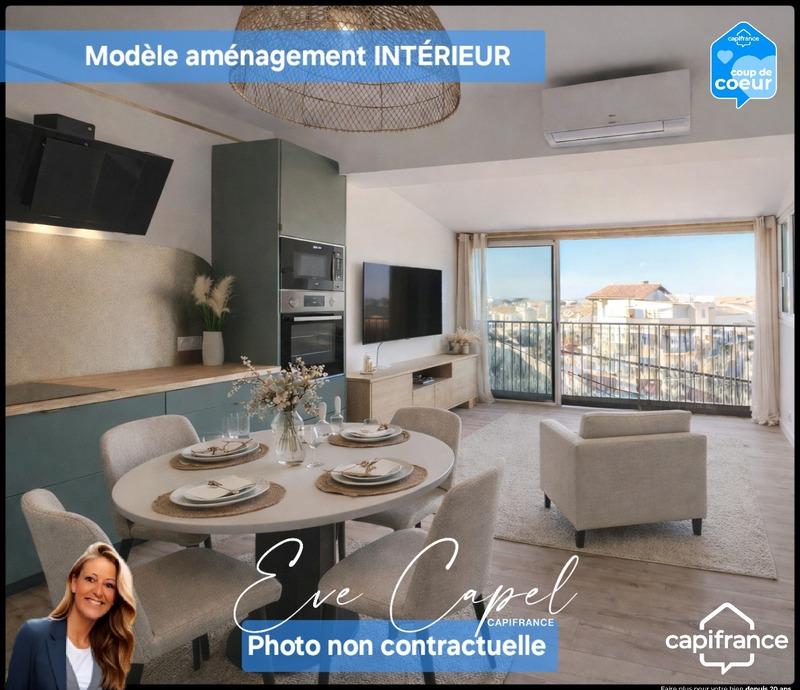 Duplex - 58 m² - 3 pièces