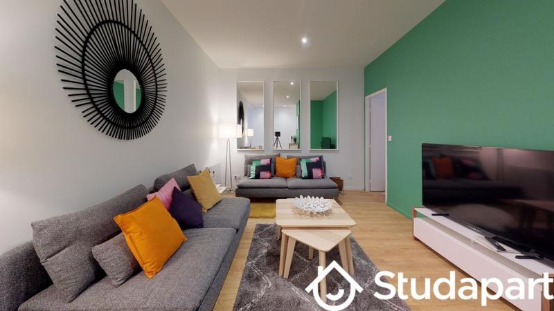 Chambre - 14 m² - 1 pièce