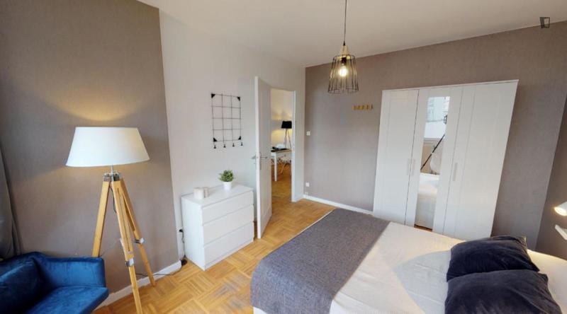 Chambre - 12 m² - 3 pièces