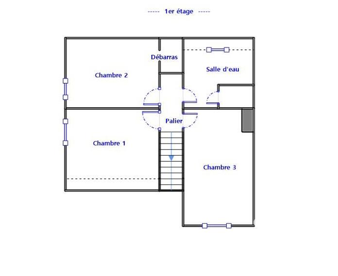 Maison - 86 m² - 5 pièces