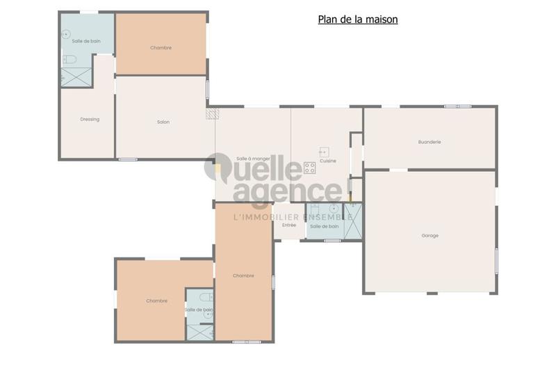 Maison - 164 m² - 7 pièces