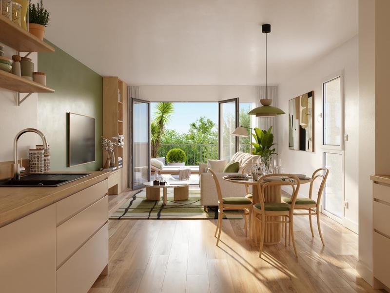 Appartement - 38 m² - 2 pièces