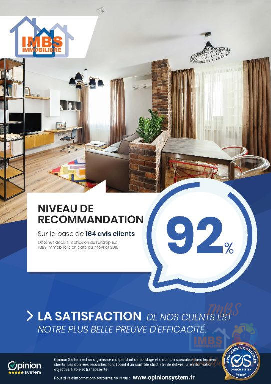 Appartement - 85 m² - 4 pièces