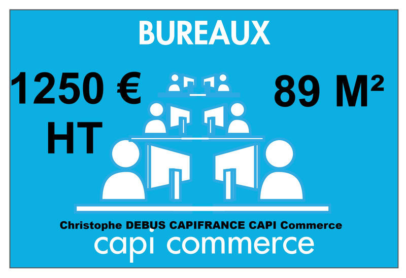 Bureau - 89 m² - 1 pièce