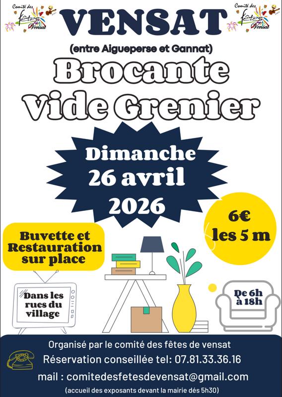 Brocante - vide grenier