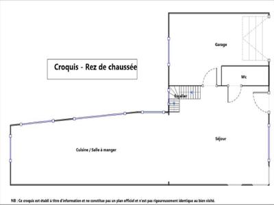 Maison de ville - 134 m² - 6 pièces