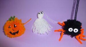 Halloween - la Tour Nivelle - Atelier les pompons d’Halloween
