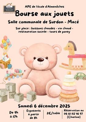 Bourse aux jouets de l'association des petits écoliers d'almenêches