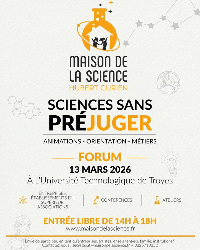 Forum "Sciences sans préjuger"