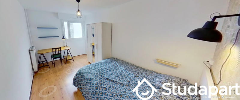 Chambre - 11 m² - 1 pièce