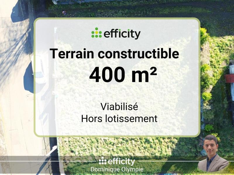 Terrain - 400 m²