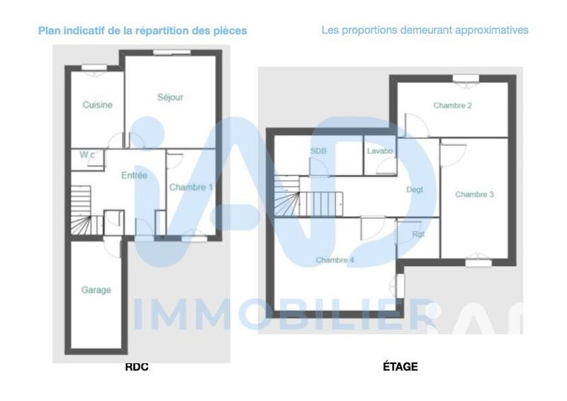 Maison de ville - 94 m² - 5 pièces