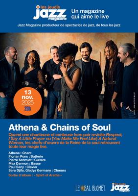 Athena &amp; Chains Of Soul – les Concerts Jazz Magazine