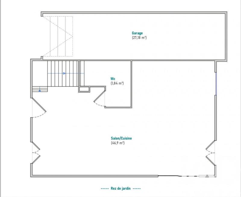 Maison - 115 m² - 5 pièces