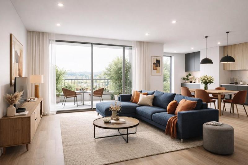 Appartement - 50 m² - 2 pièces